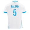 Officiële Voetbalshirt + Korte Broek Olympique de Marseille Balerdi 5 Thuis 2024-25 - Kids